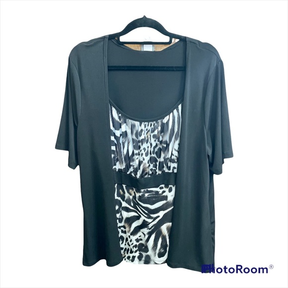 Layered Tunic EUC size 3X - Picture 2 of 7